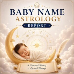 बेबी नेम एस्ट्रोलॉजी रिपोर्ट | Baby Name Astrology Report