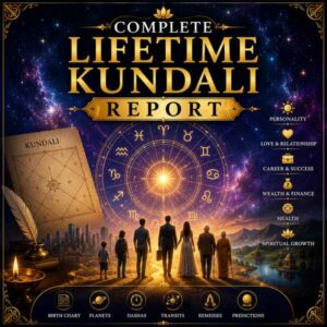 संपूर्ण जीवनकाल कुंडली रिपोर्ट | Complete Lifetime Kundali Report