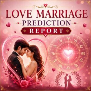 प्रेम विवाह भविष्यवाणी रिपोर्ट | Love Marriage Prediction Report