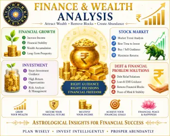 Finance & Wealth Analysis- Financial Growth, Investment, Stock Market, Debt & Financial Problem Solutions