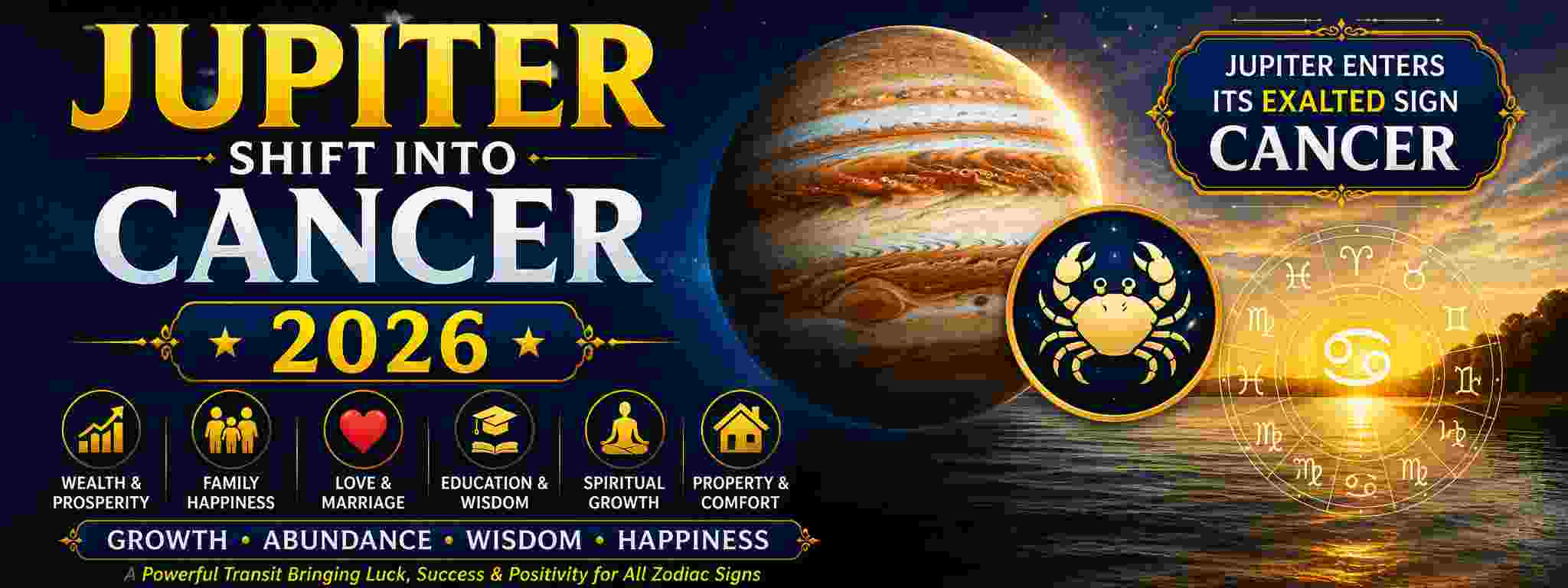 Jupiter’s Major Shift into Cancer