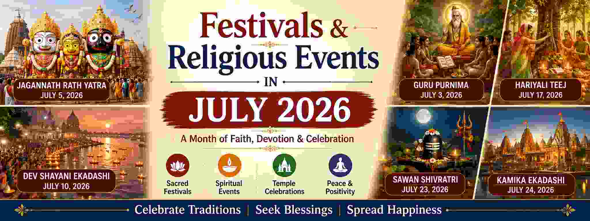 Festivals & Religious Events in July 2026