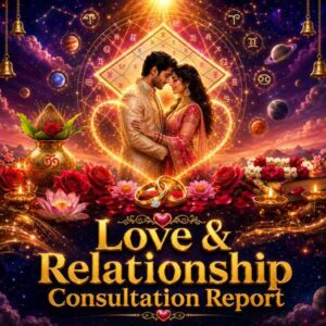 प्रेम एवं संबंध परामर्श रिपोर्ट | Love & Relationship Consultation Report
