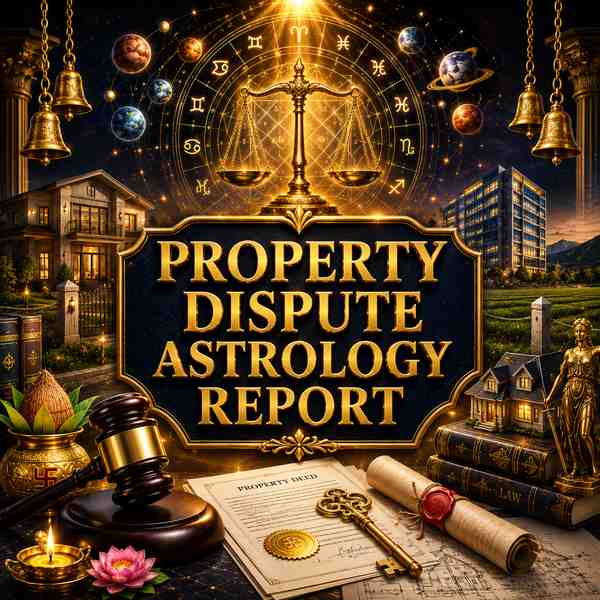 संपत्ति विवाद ज्योतिष रिपोर्ट | Property Dispute Astrology Report