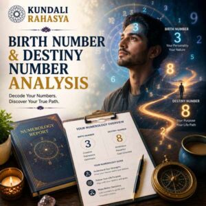 जन्मांक एवं भाग्यांक विश्लेषण | Birth Number & Destiny Number Analysis