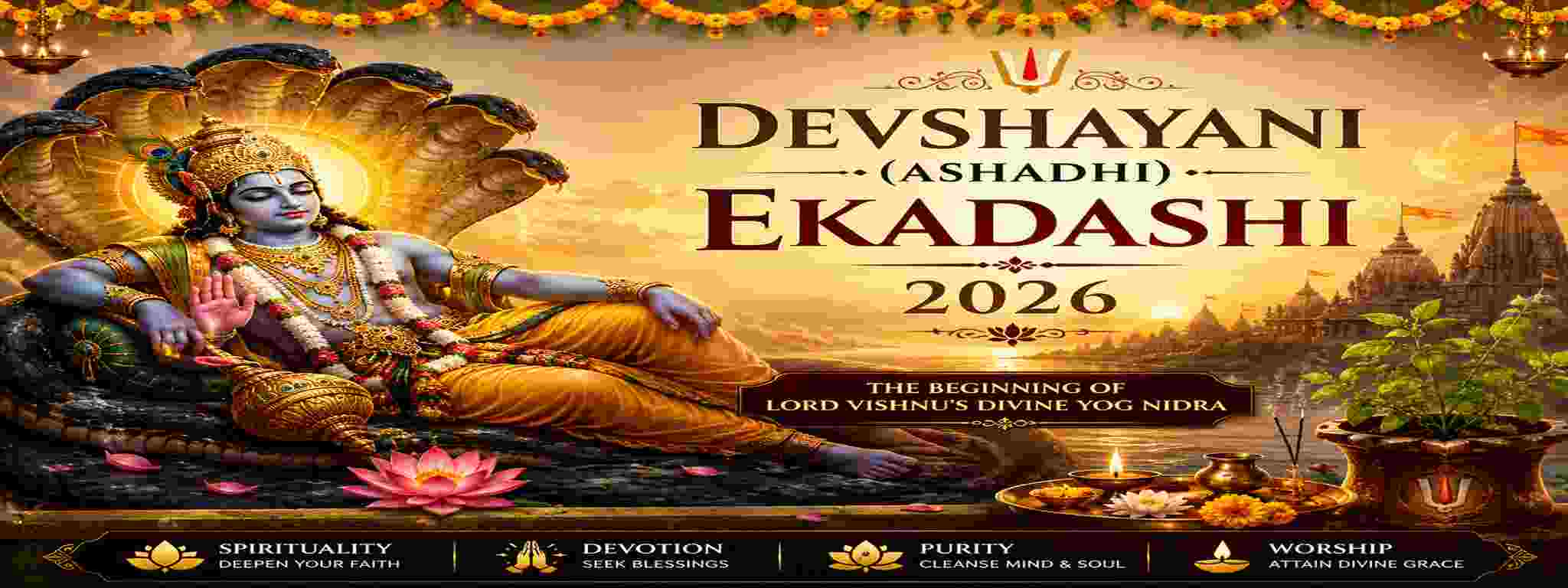 Devshayani (Ashadhi) Ekadashi 2026