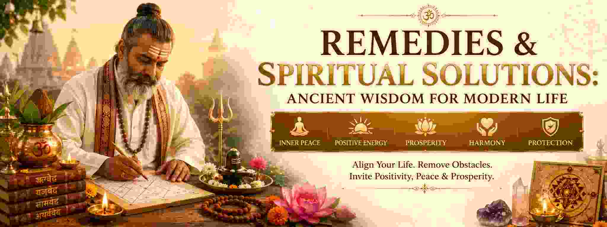 Remedies & Spiritual Solutions: Ancient Wisdom for Modern Life