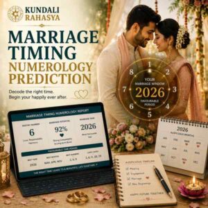 विवाह समय अंक ज्योतिष भविष्यवाणी | Marriage Timing Numerology Prediction