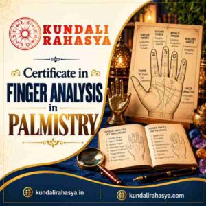 Online Course Certificate in Finger Analysis in Palmistry