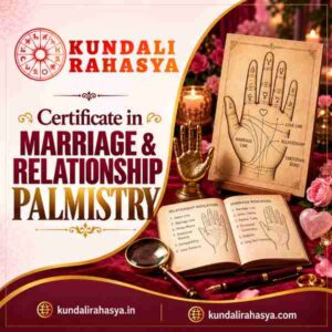 Online Course Certificate in Marriage & Relationship Palmistry