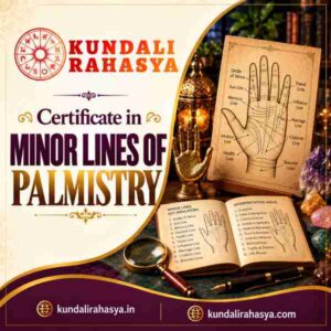 Online Course Certificate in Minor Lines of Palmistry