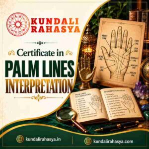 Online Course Certificate in Palm Lines Interpretation