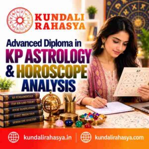 Online Advanced Diploma in KP Astrology & Horoscope Analysis