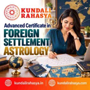 Online Advanced Certificate in Foreign Settlement Astrology