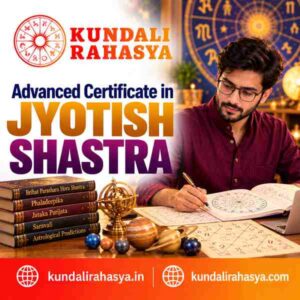 Online Advanced Certificate in Jyotish Shastra