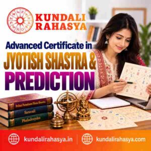 Online Advanced Certificate in Jyotish Shastra & Prediction