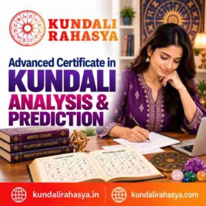Online Advanced Certificate in Kundali Analysis & Prediction