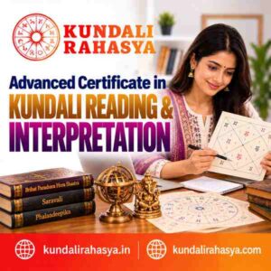 Online Advanced Certificate in Kundali Reading & Interpretation