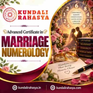 Advanced Certificate in Marriage Numerology