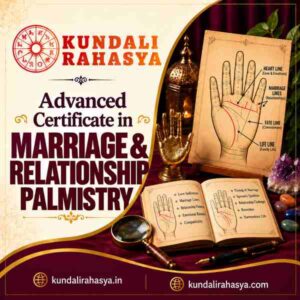 Online Course Advanced Certificate in Marriage & Relationship Palmistry