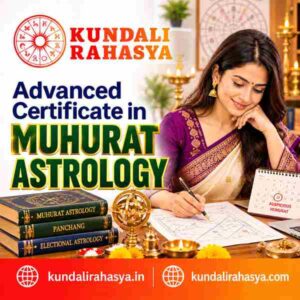 Online Advanced Certificate in Muhurat Astrology