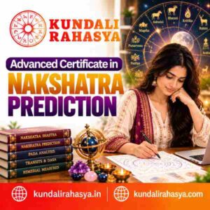 Online Advanced Certificate in Nakshatra Prediction