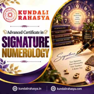 Advanced Certificate in Signature Numerology