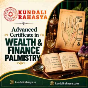 Online course Advanced Certificate in Wealth & Finance Palmistry