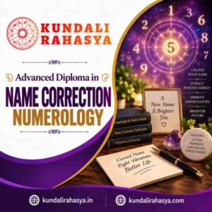 Advanced Diploma in Name Correction Numerology