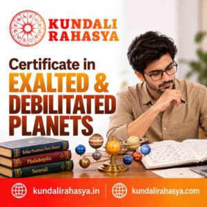 Online Certificate in Exalted & Debilitated Planets