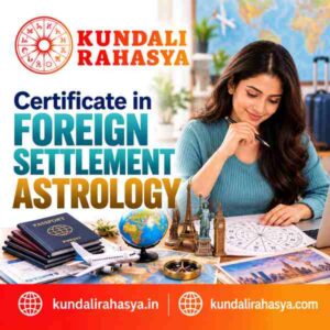 Online Certificate in Foreign Settlement Astrology