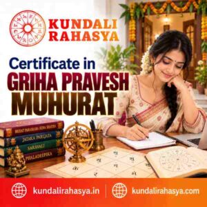 Online Certificate in Griha Pravesh Muhurat