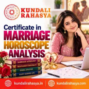 Online Certificate in Marriage Horoscope Analysis