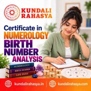 Certificate in Numerology Birth Number Analysis