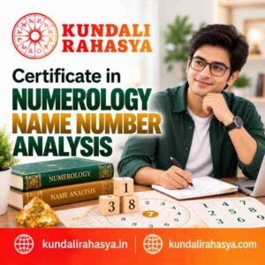 Certificate in Numerology Name Number Analysis