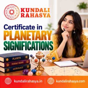 Online Certificate in Planetary Significations