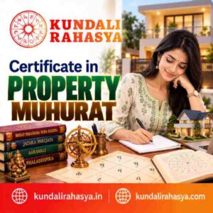 Online Certificate in Property Muhurat