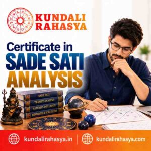 Online Certificate in Sade Sati Analysis