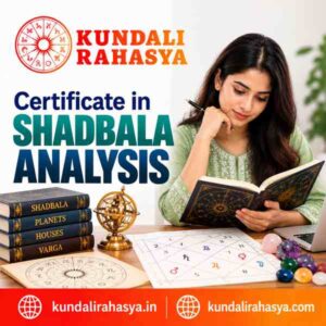 Online Certificate in Shadbala Analysis