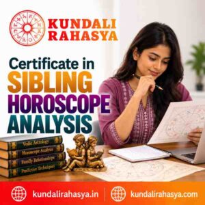 Online Certificate in Sibling Horoscope Analysis