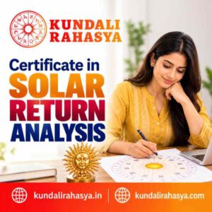 Online Certificate in Solar Return Analysis