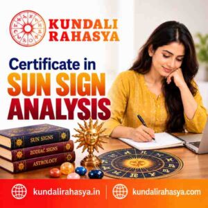 Online Certificate in Sun Sign Analysis