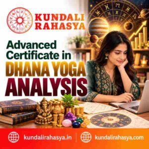 Online Advanced Certificate in Dhana Yoga Analysis