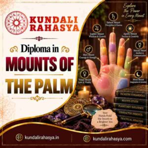 Diploma in Mounts of the Palm