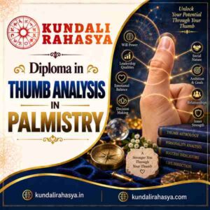 Diploma in Thumb Analysis in Palmistry
