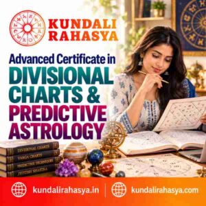 Online Advanced Certificate in Divisional Charts & Predictive Astrology