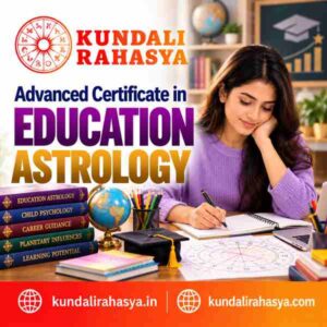 Online Advanced Certificate in Education Astrology