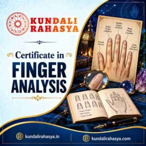 Online Course Certificate in Finger Analysis