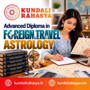 Online Advanced Diploma in Foreign Travel Astrology