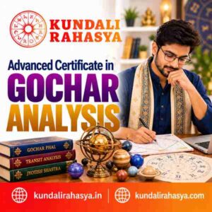 Online Advanced Certificate in Gochar Analysis